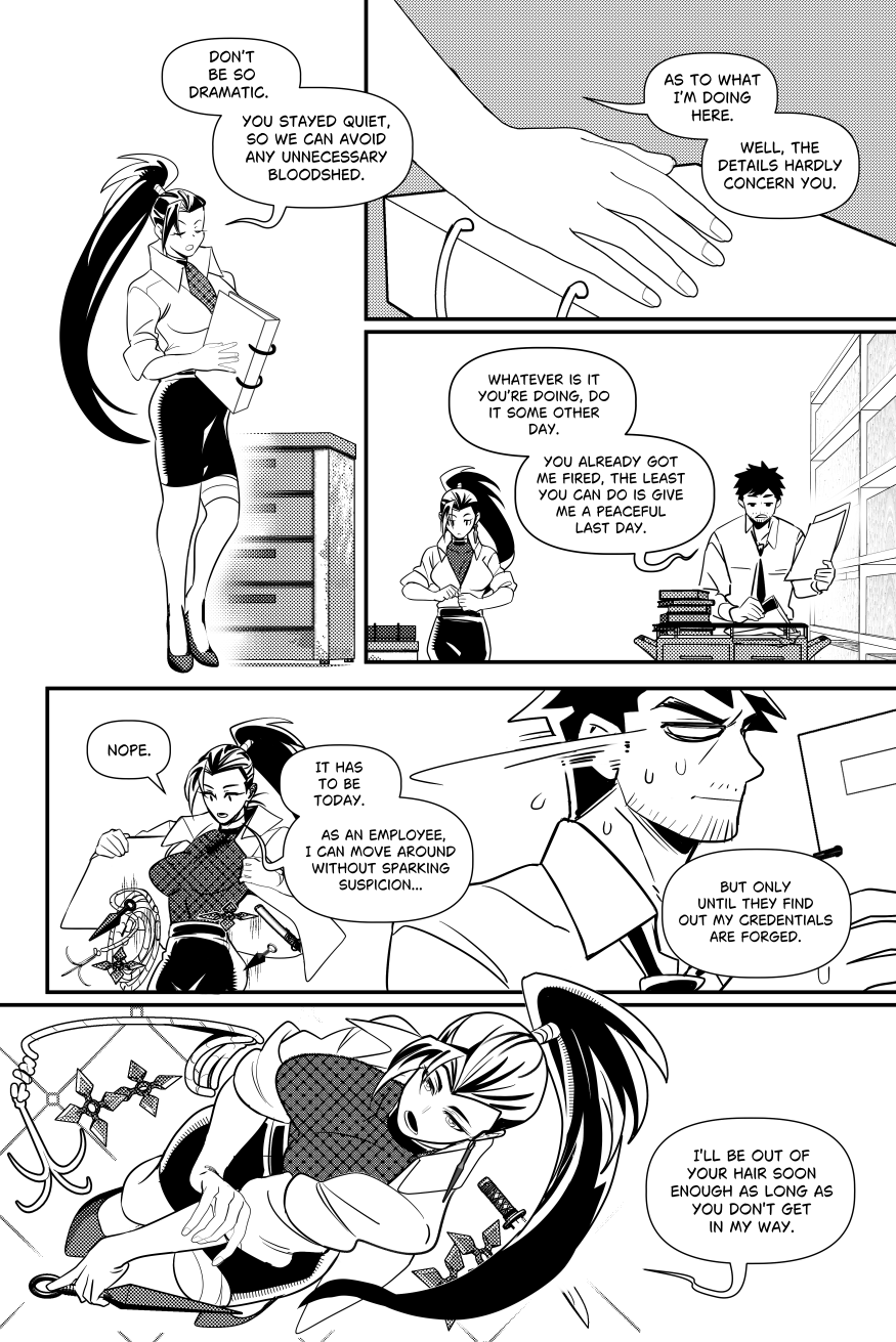 My Coworker Ayane is a Ninja #1 – Page 10