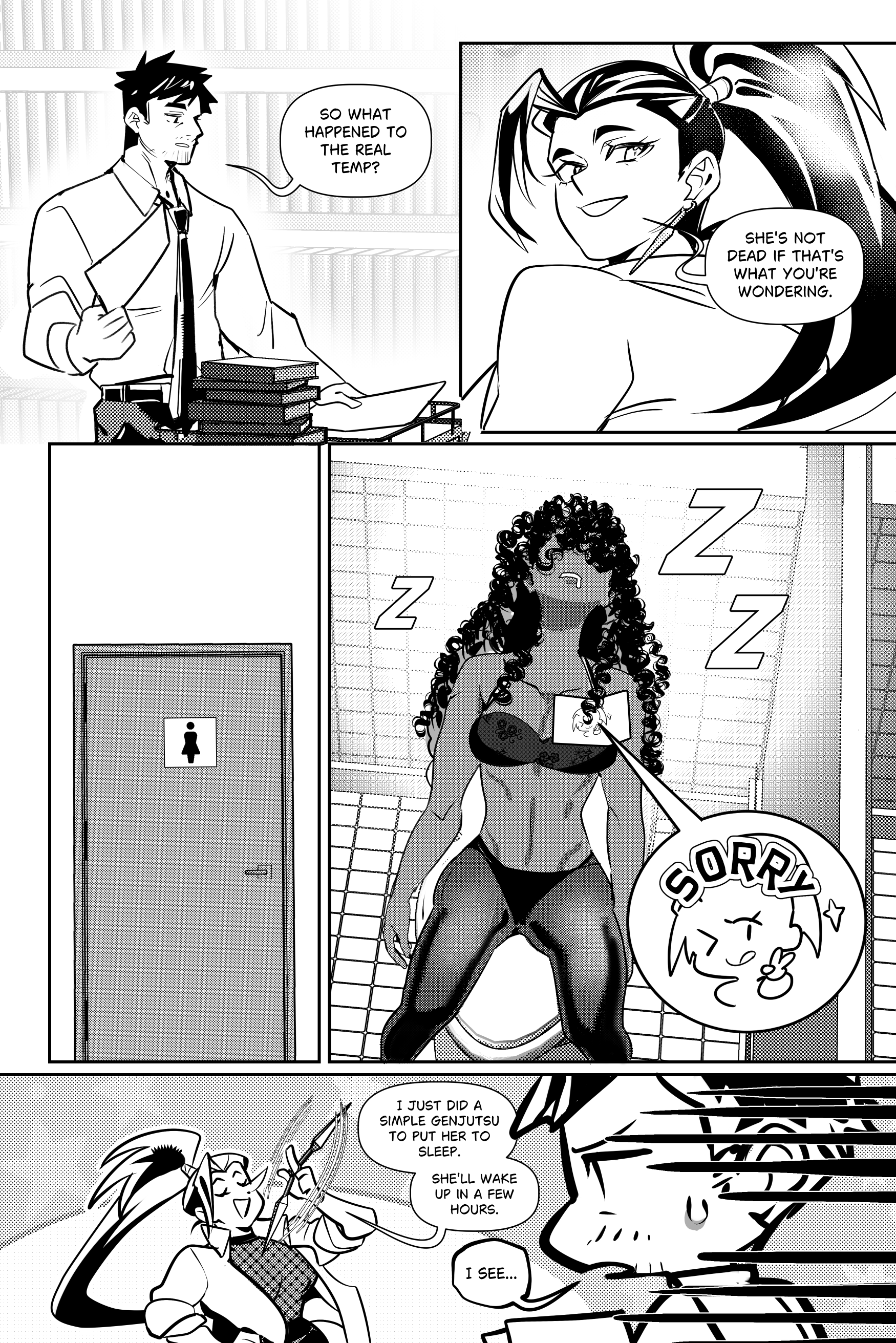 My Coworker Ayane is a Ninja #1 – Page 11